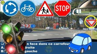 examen code de la route France 2021 @code_de_la_route  test gratuit 8