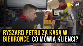 Ryszard Petru pracuje w Biedronce. Zdradził, ile zarobi. "Na kasie jest najtrudniej"