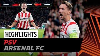 Qualified for the knockout stage!  | Highlights PSV - Arsenal FC