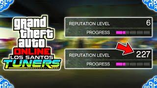 How To Level Up REPUTATION SUPER FAST In GTA 5 Online Los Santos Tuners!