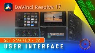 User Interface Essential for Beginners - DaVinci Resolve Get Started 02