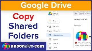 How to Copy Shared Folders in Google Drive