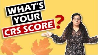 CRS score calculator | Express Entry points calculation (Demo)