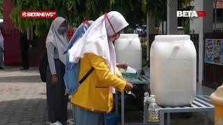 Melihat Simulasi Belajar Tatap Muka di SMKN 1 Kudus