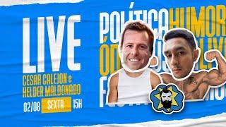  LIVE: AS NOTÍCIAS E POLÊMICAS DO DIA COM HELDER E CALEJON | Galãs Feios