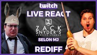 [REDIFF TWITCH] Live React - Le cas de la Snyder Cut par MJ FERMEZ LA [PARTIE 1]