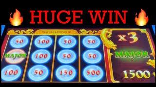  HUGE WIN  X2 MAJOR  DRAGON UNLEASHED SLOT MACHINE  POKIE WINS