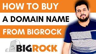 How to Buy a  Domain Name From BigRock