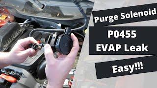 Jeep Patriot P0455 EVAP Leak Replacing the Canister Purge Solenoid