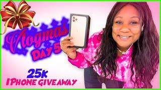 iphone 11 pro max  GIVEAWAY  | Vlogmas day 6