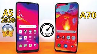 Oppo A5 2020 vs Samsung Galaxy A70 - Speed Test!