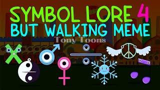 Symbol Lore 4. Continuation Dr. Livesey Walking Meme | Symbol Alphabet Lore animation (Shape Lore)