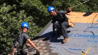 Installing a Roof - 2013 CertainTeed Exterior Living Spaces Home Makeover