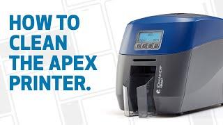 ID Maker Apex Cleaning Tutorial - ID Card Printer Maintenance