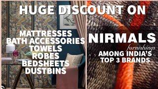 Huge Off On Bedsheets, Mattresses, Towels, Robes, Bathroom Accessories Top brand Nirmals Furnishings