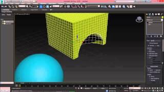 3ds Max для начинающих урок 8 ( Boolean )