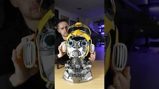 Bumblebee realistic helmet unboxing #unboxing #bumblebee #transformers #shorts #cosplay