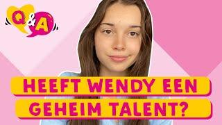 HEEFT WENDY EEN RELATIE MET YIP VAN BRUGKLAS? | Q&A #25 | TinaTV