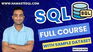 SQL for Data Analysis in 2 hours (with dataset + 50 queries)