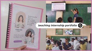 How to make Teaching Internship Portfolio using Canva | Ka-Educ ‍