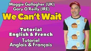 We Can’t Wait Line Dance (Tutorial English & French / Tutoriel Anglais & Français)