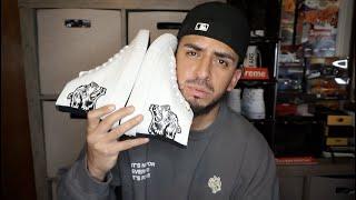 DS CONVERSE SHOES WALK 1 "DIOS" HIGH TOP OFF WHITE