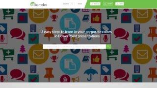 Chameleo.io - How to use icon customizer for PowerPoint presentations