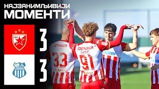 Crvena zvezda - OFK Beograd 3:3, highlights