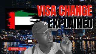 UAE Visa Change Types Explained