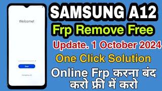 Finally. Samsung A12 Frp Bypass Android 12 2024 latest Update Free| Samsung SM-A125F Frp Remove Free