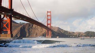 Surfing UNDER The Golden Gate Bridge | RAW