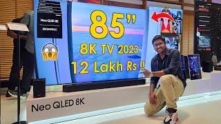 85" Samsung Neo QLED 8K TV 2023 First Look & Overview... MADNESS 