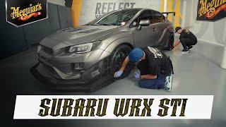 Subaru WRX STI Varis Widebody Car Wash & Detail for upcoming Car Show with Meguiar’s