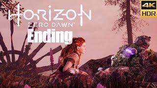 Horizon zero dawn Cinematic 4K HDR 60fps - Ending