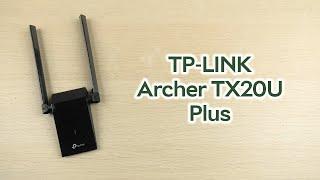 Розпаковка TP-LINK Archer TX20U Plus