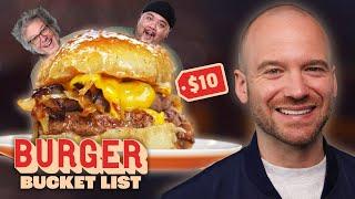 The Best Burgers by Budget with Sean Evans, George Motz, and Alvin Cailan | Burger Bucket List