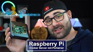 [Raspberry-Pi] Docker Server mit Portainer Benutzeroberfläche [Tutorial][4K]