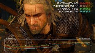 GeForce GTX 950 1080p vs R7 370/GTX 960 Benchmarks