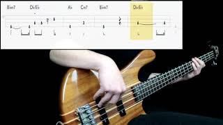 Commodores - Easy (Bass Cover) (Play Along Tabs In Video)