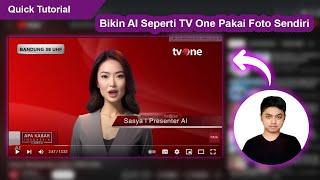 Cara Membuat Presenter AI Seperti Tv One Menggunakan Website D-ID