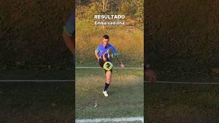 COMO FAZER EMBAIXADINHA ️ #futebol #embaixadinha #dicas #tutorial #bera