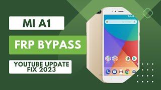 Mi A1 Frp Bypass | Mi A1 Frp Bypass Youtube Update Fix 2023
