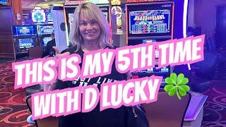 We come to Vegas 2-3 times a year. I’ve enjoyed my last 5 trips seeing D Lucky. #gambling #slots