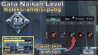 CARA NAIKAN LEVEL KOLEKTOR AMBISI PUBG UPDATE TERBARU 2024 | Pubg Mobile