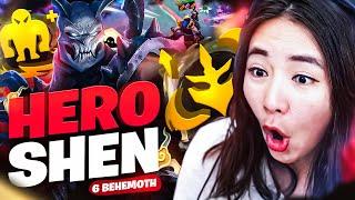 I HIT THE MOST BROKEN COMBO! Raid Boss Ranged Shen Reroll | TFT Set 11