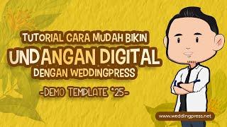 Cara Bikin Undangan Pernikahan Digital - Tutorial Demo Weddingpress #25