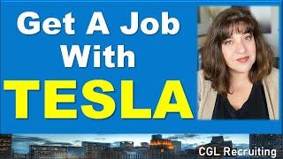 How To Get A Job With Tesla