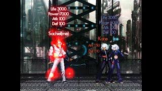 [Kof Mugen]Sachiel(me)vs Kane & Ice