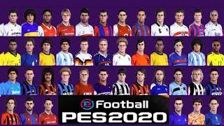 eFootball PES 2020: Classic Teams Patch Volume 1 - 82 classic teams by MJWizards (DLC4)
