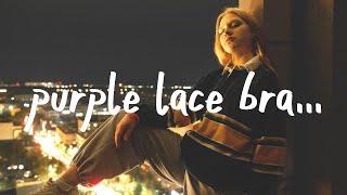 Tate McRae - Purple lace bra (Lyrics)